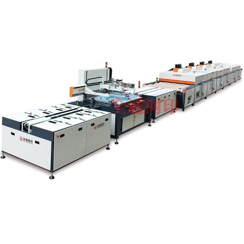 广州全自动玻璃丝印机生产线